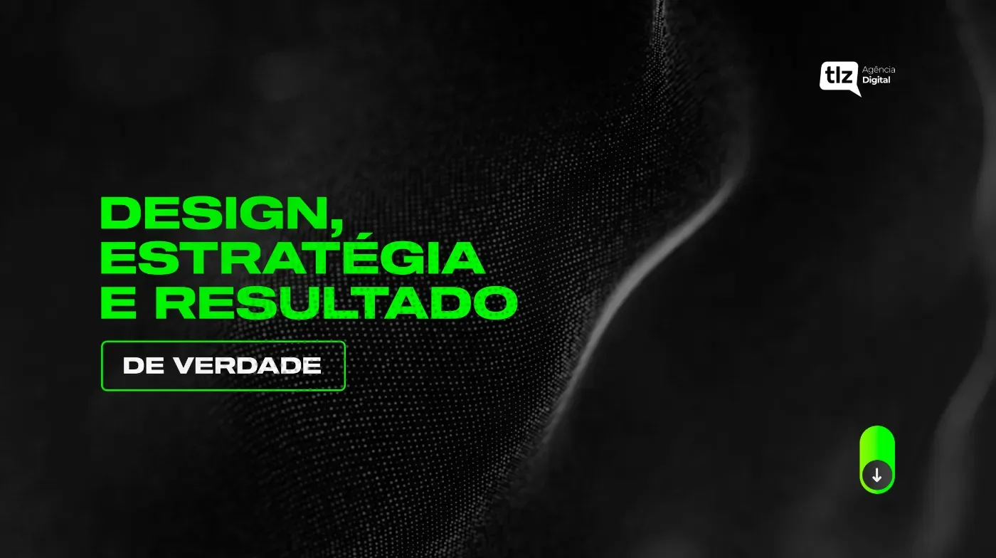 Slide 1 da apresentação da TLZ Agência Digital